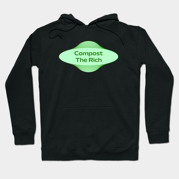 Compost The Rich Hoodie by Football from the Left